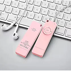 Tastech Bluetooth Lu Mp3 Player Dahili Hoparlör Kablolu Ve Kablosuz Kulaklık Ile Kullanabilme Mini Mp3 Çalar