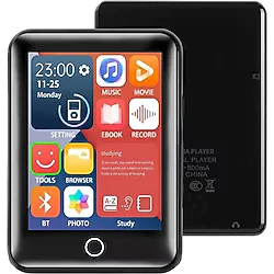Tastech Dokunmatik Ekranlı Bluetooth Lu Mp3 Mp4 Player Dahili Hoparlör Müzik Çalar 4gb Hafızalı Mp Player