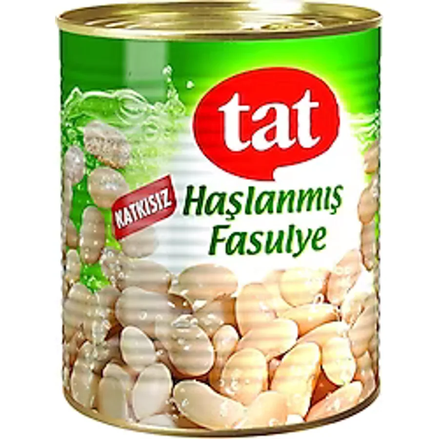 Tat 800 gr Haşlanmış Kuru Fasulye
