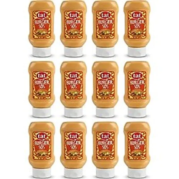 Tat Burger Sos 210 G x 12'li Büfe Tipi Profesyonel Paket - 2,6 kg
