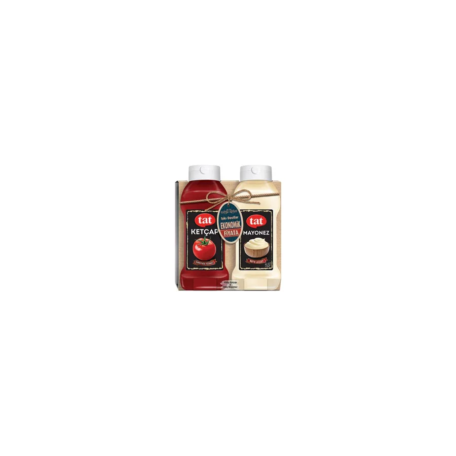 Tat Sıkı Dostlar 650 gr Ketçap + 560 gr Mayonez