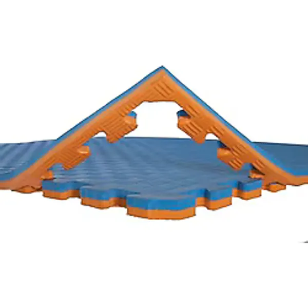 tatami minderi 100x100 26mm kalınlık (mavi-turuncu)