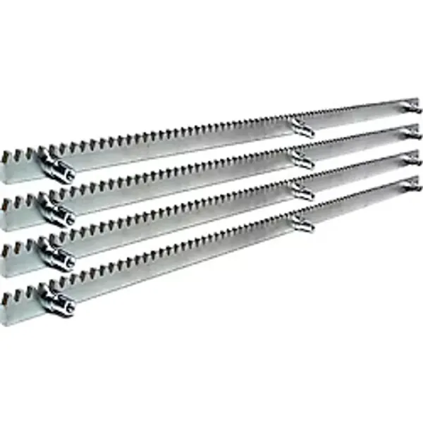 Tau Otomatik Kayar Kapı Motoru Kremayer Dişlisi 30X8 mm 1 mt Galvaniz Çelik