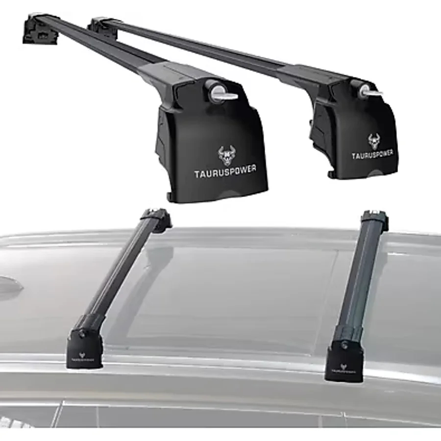 Tauruspower Hyundai Bayon (Bc3 Cuv) 2021-2025 Trs-2 Kilitli Sistem Ara Atkı Tavan Barı Siyah (2 Adet)