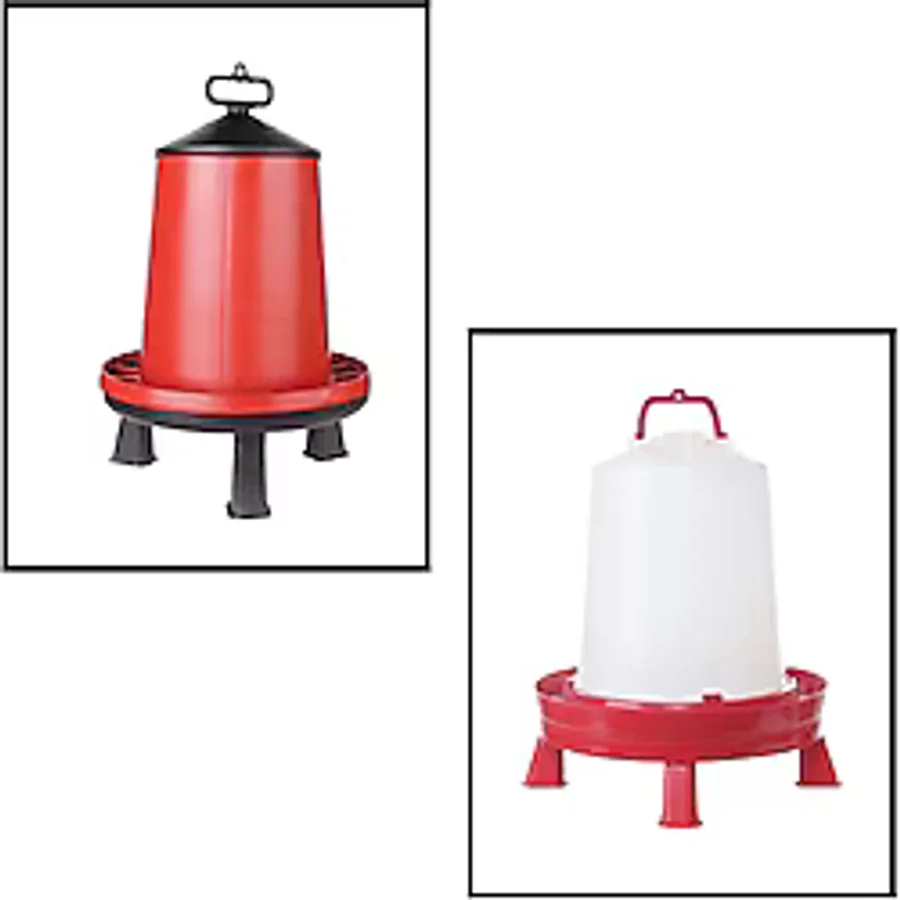 TavPet Ayaklı Tavuk Yemliği 12-15 Kg+Ayaklı Suluğu 12 Lt
