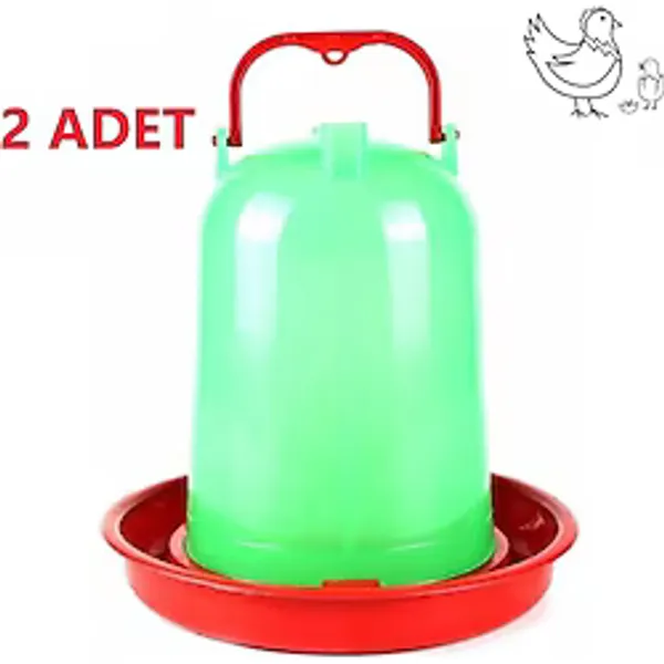Tavuk Ve Civciv Suluğu 1,3 Lt (Plastik-Korumalı)-2 Adet