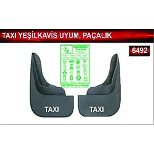 Taxi Yeşilkavis Uyumlu Paçalık Çamurluk Tozluk