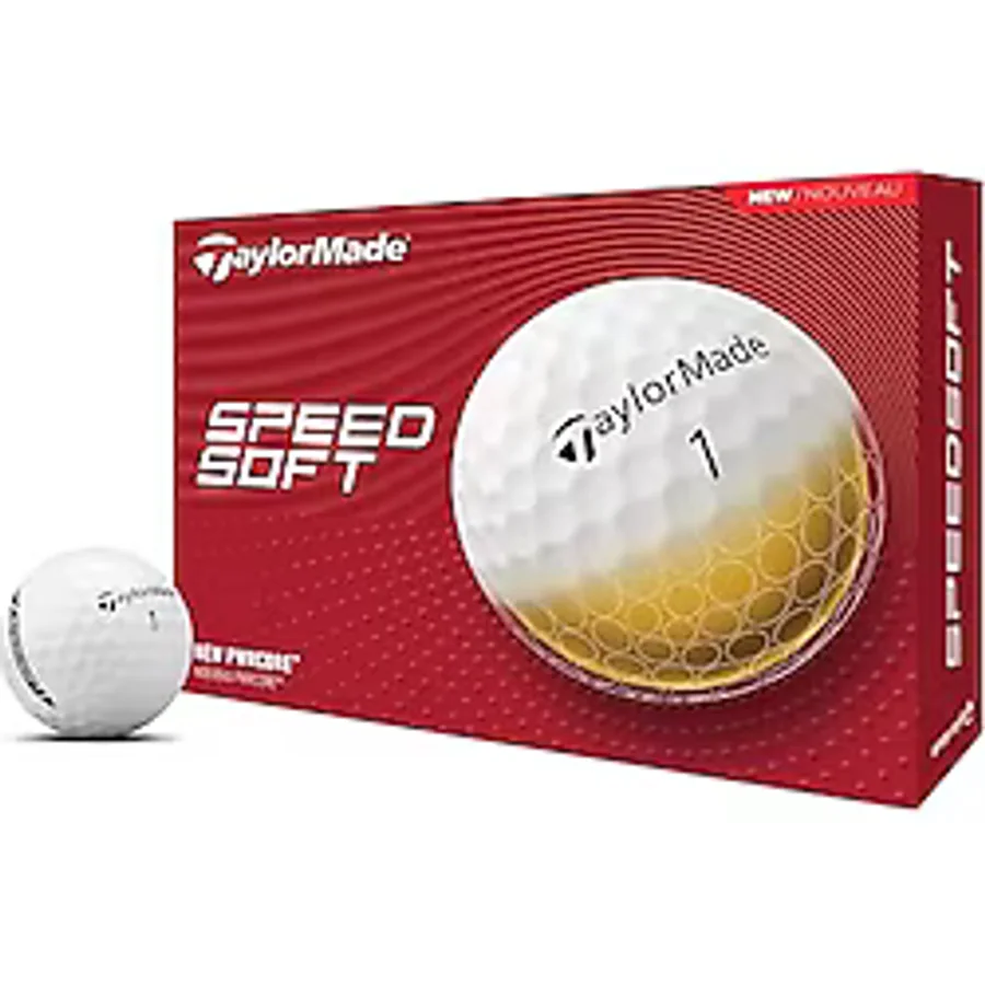 TaylorMade Golf SpeedSoft Golf Topları Bir Düzine