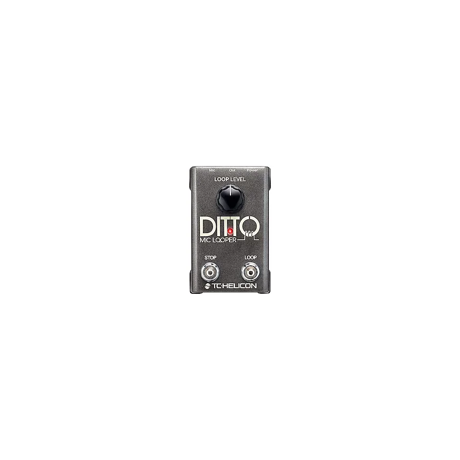 TC Helicon Ditto Mic Looper Vokal Efekt Pedalı