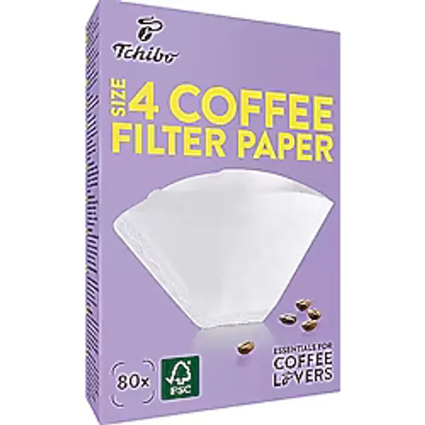 Tchibo Filtre Kahve Kağıdı 4 No 80'Li 3 Paket