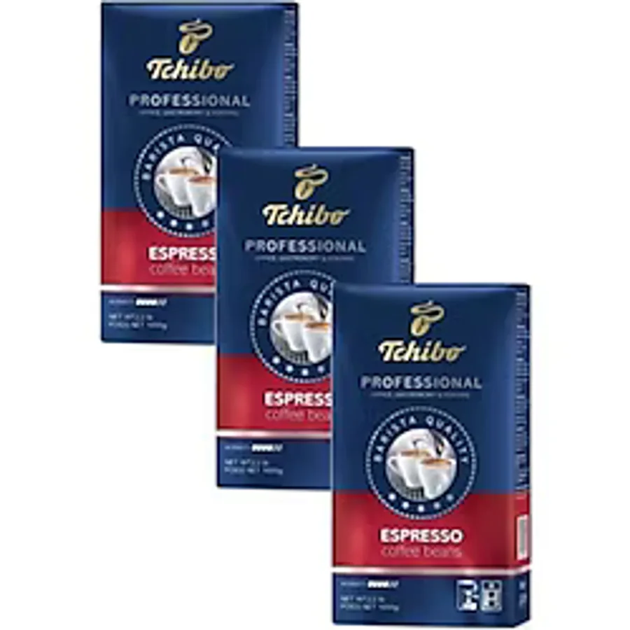 Tchibo Professional Espresso Çekirdek Kahve 1 kg 3'lü