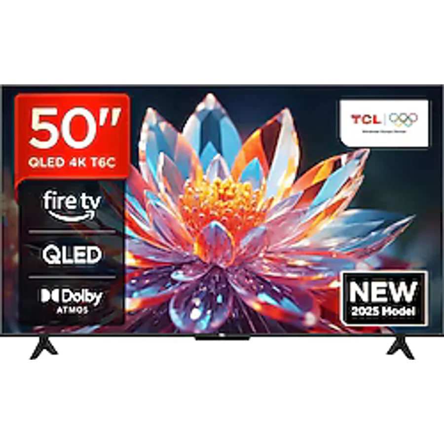 TCL 50T6C 4K Ultra HD 50" 127 Ekran Uydu Alıcılı Google Smart QLED TV