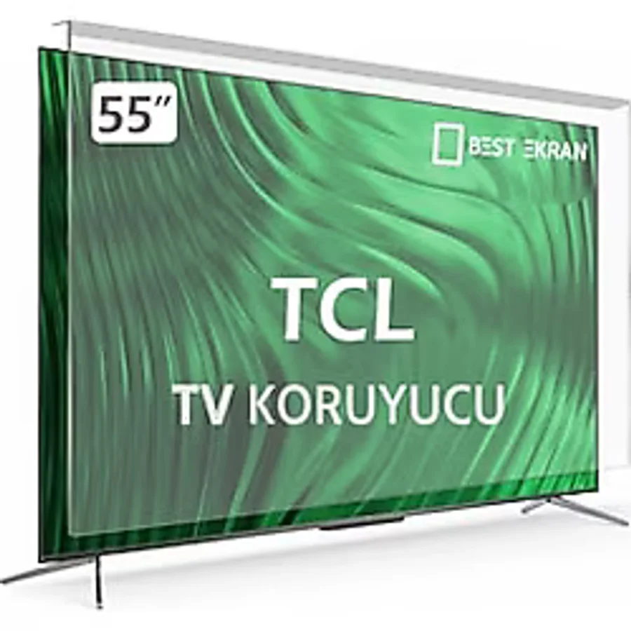 TCL 55C655 TV EKRAN KORUYUCU - Tcl 55 inç Kırılmaz Tv ekran Koruyucu