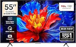 TCL 55P8K 4K Ultra HD 55" 140 Ekran Uydu Alıcılı Google Smart QLED TV