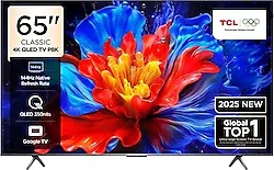 TCL 65P8K 4K Ultra HD 65" 165 Ekran Uydu Alıcılı Google Smart QLED TV