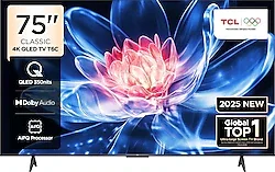 TCL 75T6C 4K Ultra HD 75" 190 Ekran Uydu Alıcılı Google Smart QLED TV