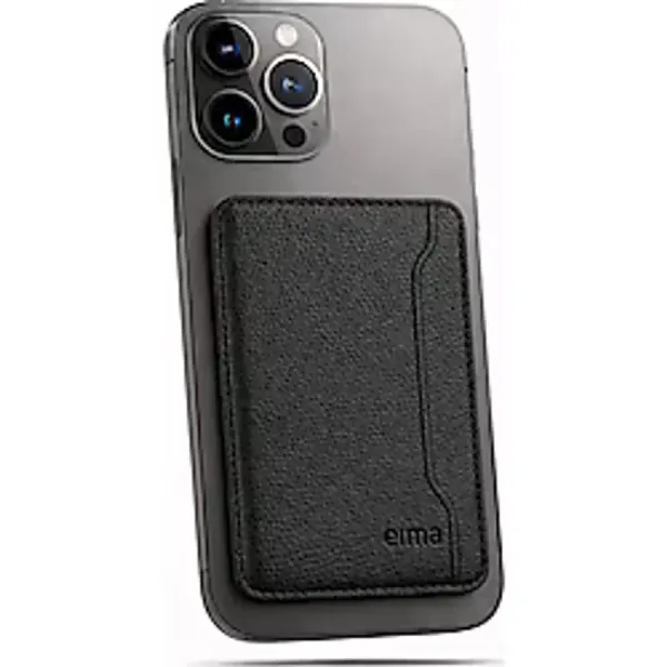 Tech&bello accessories Magsafe Cüzdan Kartlık Standlı Pu Deri Manyetik Tüm Telefon Modelleri İle Uyumlu