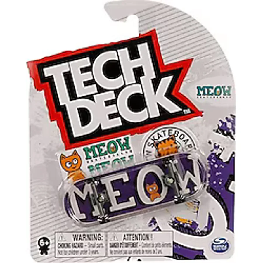Tech Deck Meow Meow Parmak Kaykayı Tekli Paket
