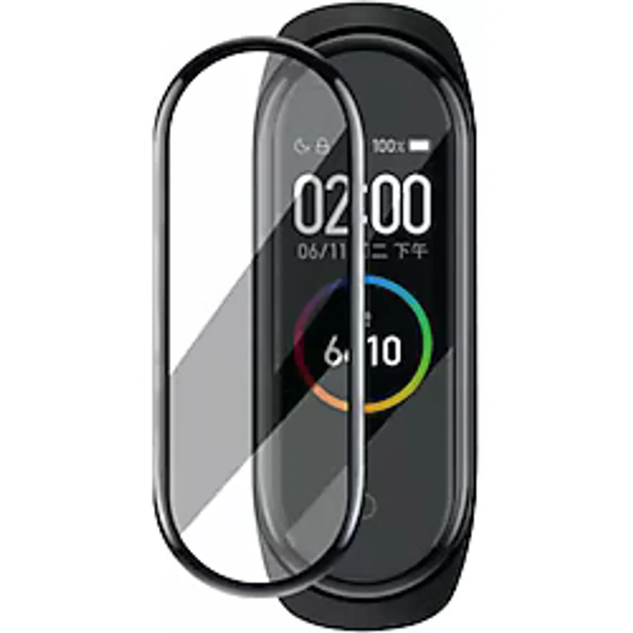 Techmaster Xiaomi Mi Band 5 5d Tam Kaplayan Kırılmaz Nano Ekran Koruyucu