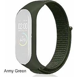 Techmaster Xiaomi Mi Band 5 Mi Band 6 Mi Band 7 Loop Örgü Spor Kordon Kayış