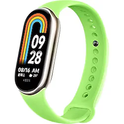 Techmaster Xiaomi Mi Band 8 9 10 Uyumlu Akıllı Bileklik Silikon Kordon Kayış