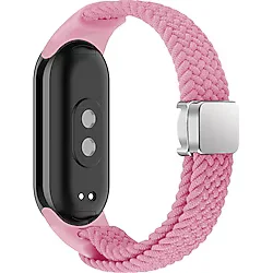 Techmaster Xiaomi Mi Band 8 9 10 Uyumlu Manyetik Mıknatıslı Band Örgü Kordon Kayış