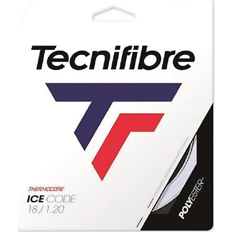 Tecnifibre Ice Code 18/1.20 Beyaz Tekli Kordaj 04GIC120XW