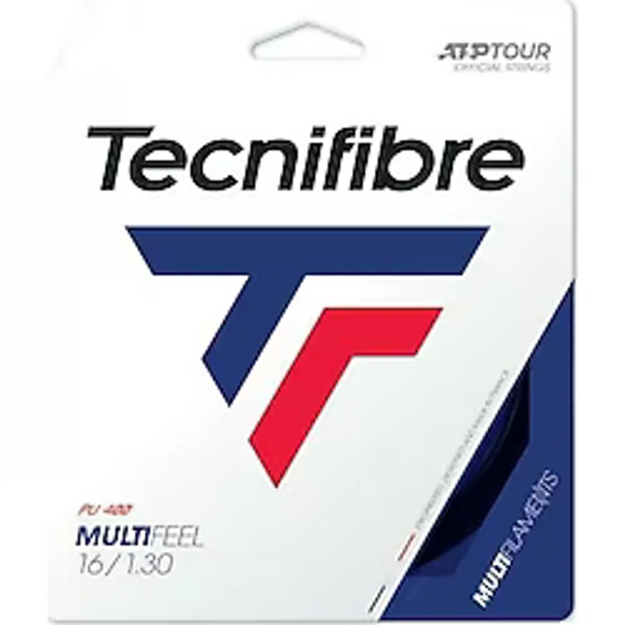 Tecnifibre Multifeel 16/1.30 Siyah Tekli Kordaj 02Gmu130xb