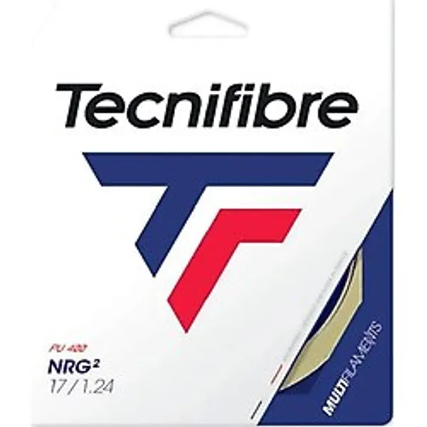 Tecnifibre NRG PU 17/1.24 Natural Tekli Kordaj 01GNR124XN