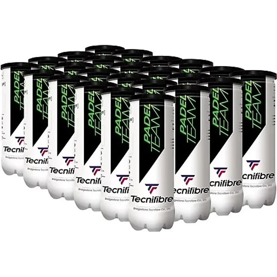 Tecnifibre Padel Team 3'lü Koli 24 Kutu Padel Topu