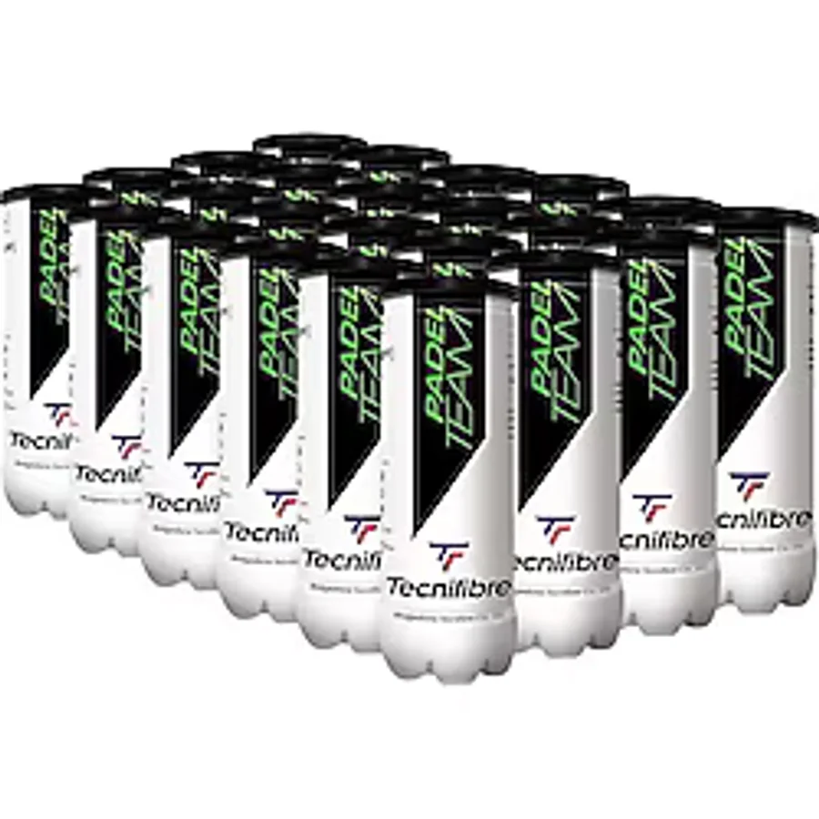 Tecnifibre Padel Team 3'lü Koli 24 Kutu Padel Topu