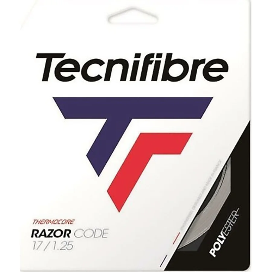 Tecnifibre Razor Code Beyaz 17/1.25 Tekli Kordaj 04GRA125XW