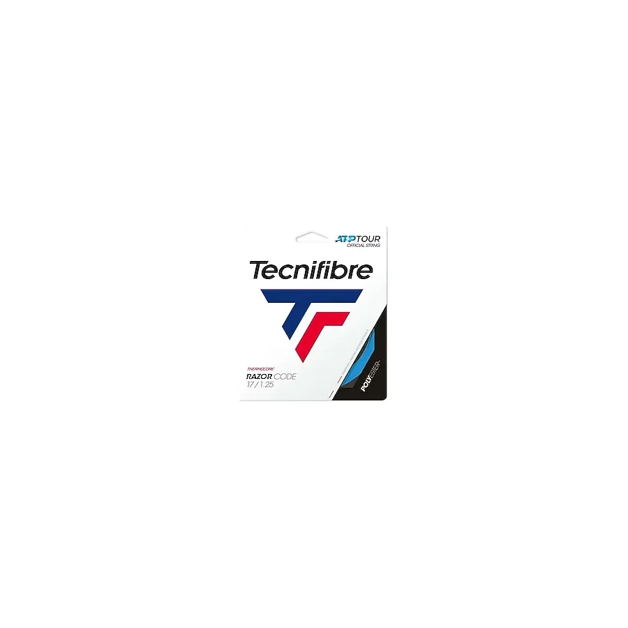 Tecnifibre Razor Code Mavi 17/1.25 Tekli Kordaj 04Gra125xu