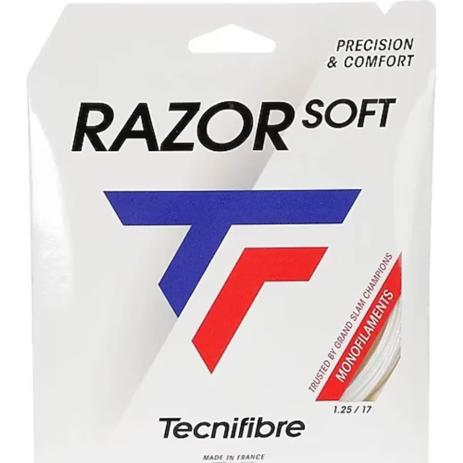 Tecnifibre Razor Soft 17/1.25 Beyaz Tekli Kordaj 04GRAS125W
