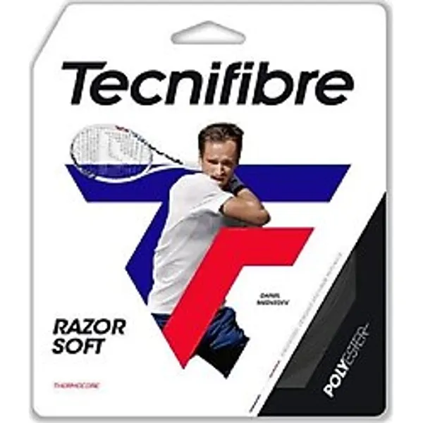 Tecnifibre Razor Soft 18/1.20 Siyah Tekli Kordaj 04GRAS120N