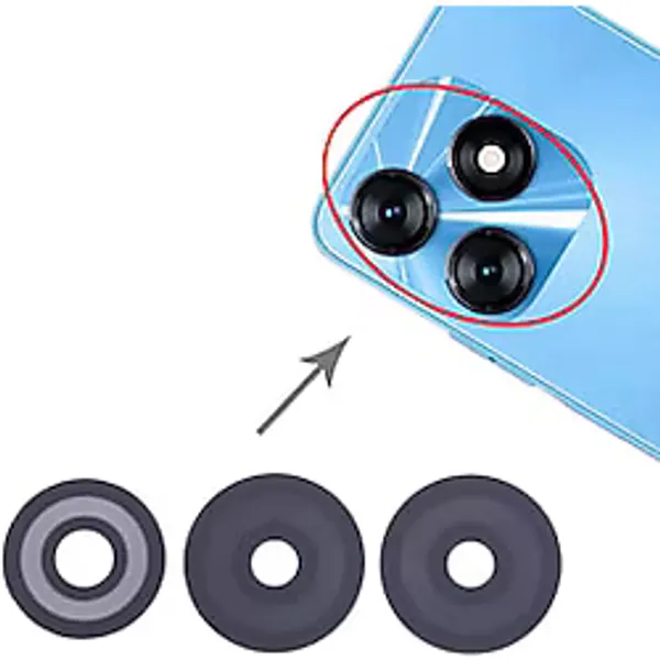 Tecno Uyumlu Spark 10 4G Kamera Lensi Cam KI5q