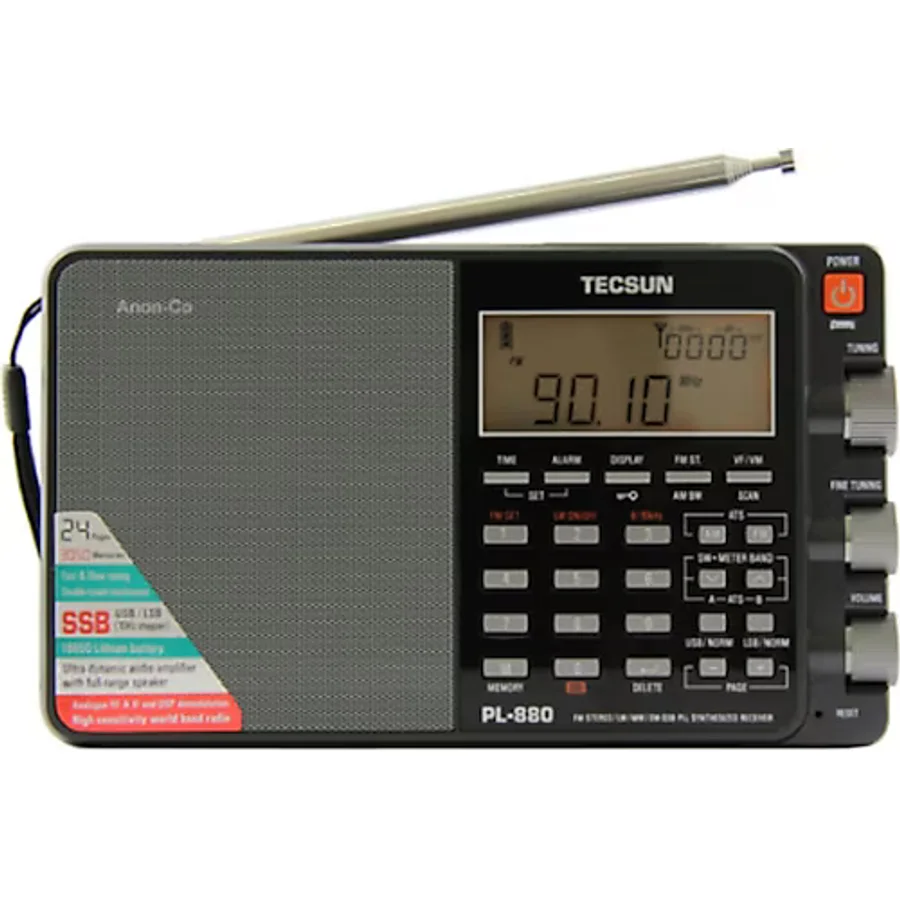 Tecsun PL-880 Dünya Radyosu