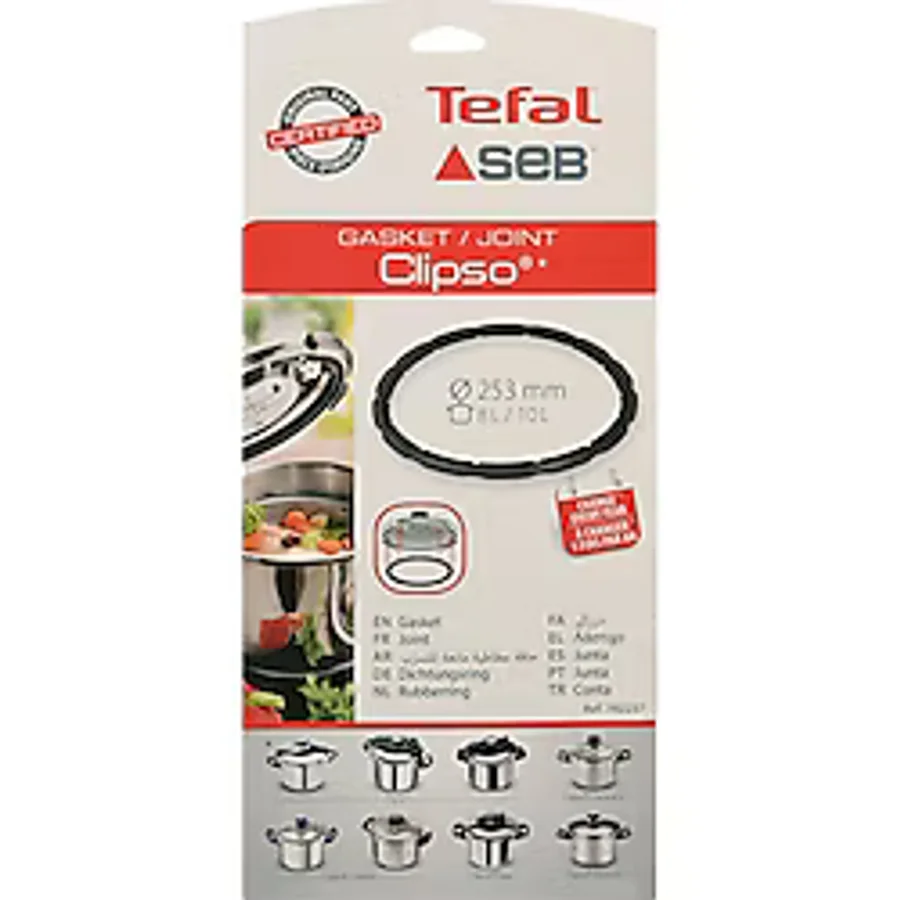 Tefal Clipso (Eski Model) Düdüklü Tencere 8 LT İÇ ÇAPI 25 CM BÜYÜK BOY LASTİK