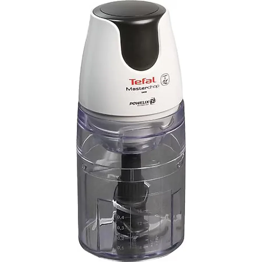 Tefal MasterChop Powelix 4 Bıçaklı Beyaz Rondo ve Doğrayıcı