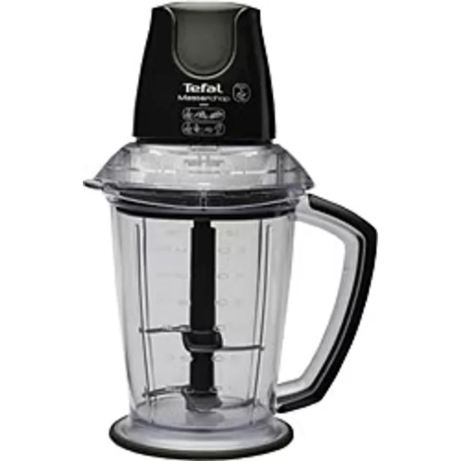 Tefal MasterChop XXL Maxi Siyah 500 W 4 Bıçaklı Doğrayıcı
