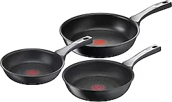 Tefal Titanyum 6X Unlimited One İndüksiyon Tabanlı 20-24-28 cm 3'lü Tava Seti