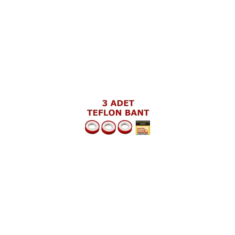 Teflon Bant (3 Adet)