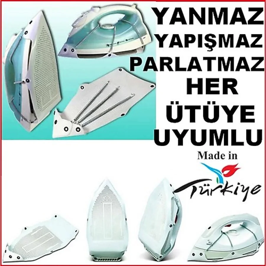 TEFLON ÜTÜ ALTLIĞI YANMAZ YAPIŞMAZ ÜTÜ ALTLIĞI PARLATMAZ
