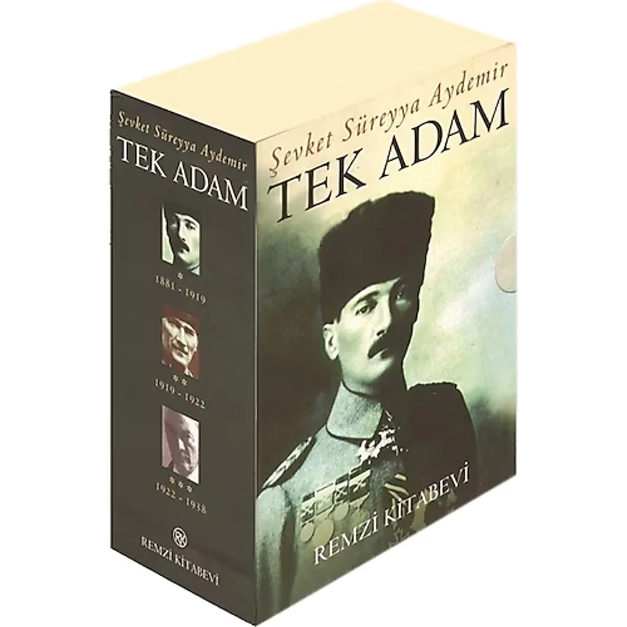 Tek Adam Mustafa Kemal 3 Cilt - Şevket Süreyya Aydemir