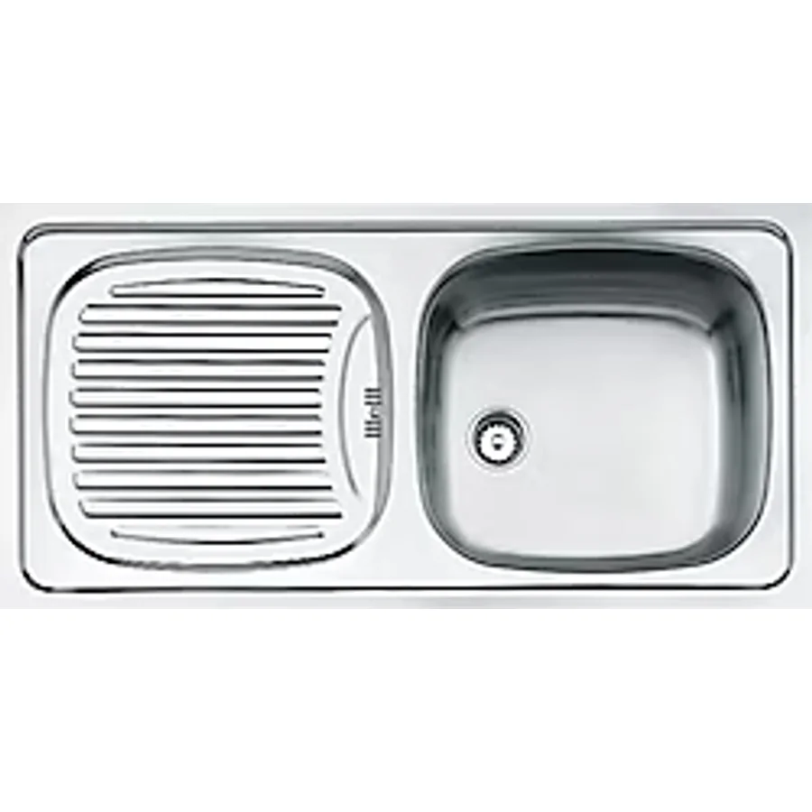 Teka EBM 45 Paslanmaz Sol Çelik Eviye