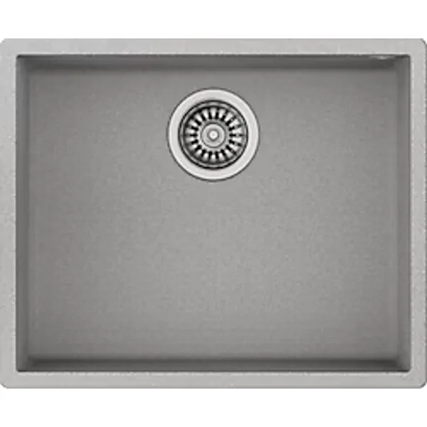 Teka Square 50.40 TG Tezgah Altı Stone Grey Eviye