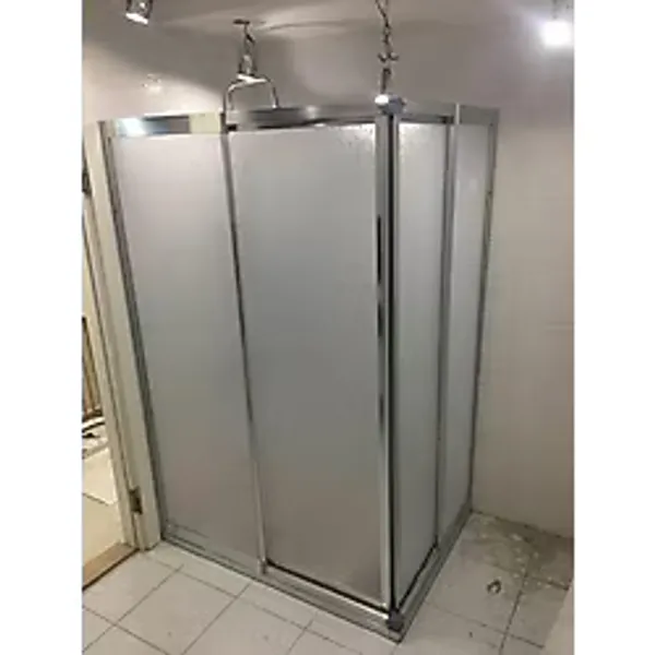 Teknesiz Duşakabin Mika Plastik Camlı ND409 - 100X100