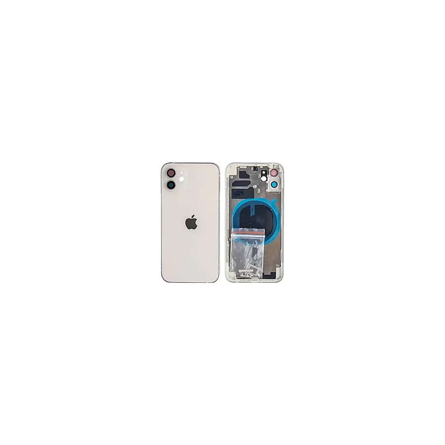Teknik Evim iPhone 12 Uyumlu Boş Kasa Beyaz