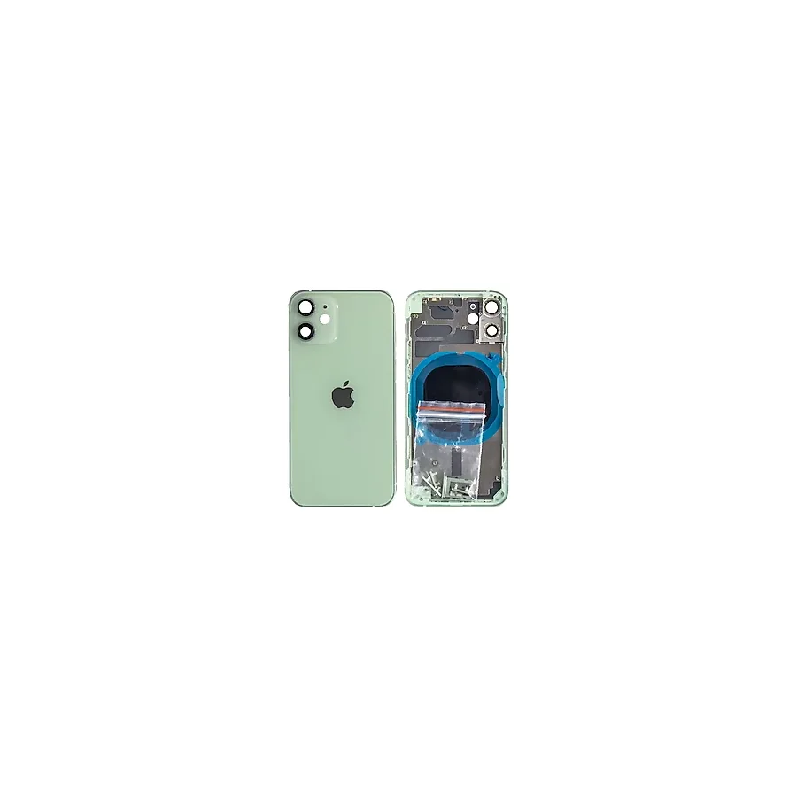 Teknik Evim iPhone 12 Uyumlu Boş Kasa Yeşil