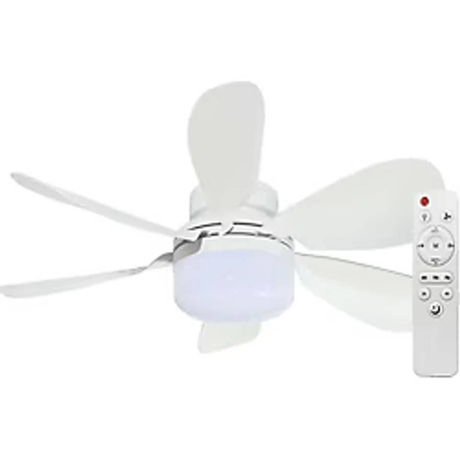 Teknikerelektrik Helios Opto Hs 9320 45W 3 Renk Dimlenebilir LED Aydınlatmalı Tavan Vantilatörü - Beyaz
